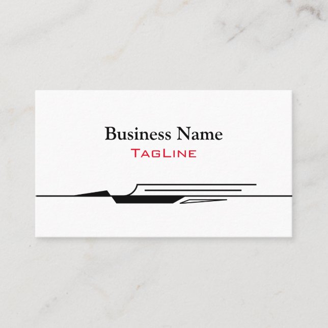 Stork Speed Liner Business Card (Front)