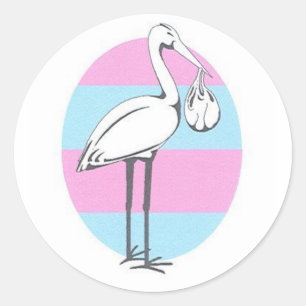 Stork Sticker