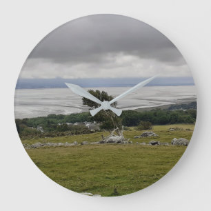 Storm Across The Bay Clock