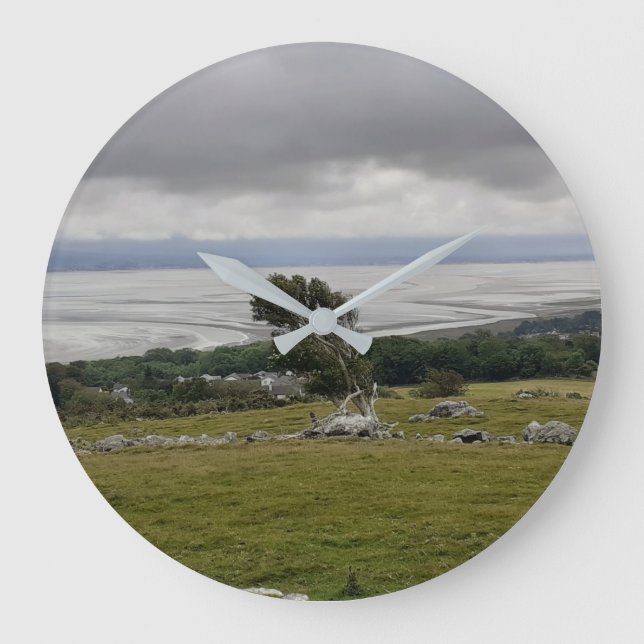 Storm Across The Bay Clock (Front)