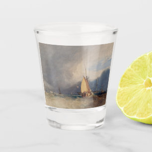 Storm Approaching 1830 Shot Glass