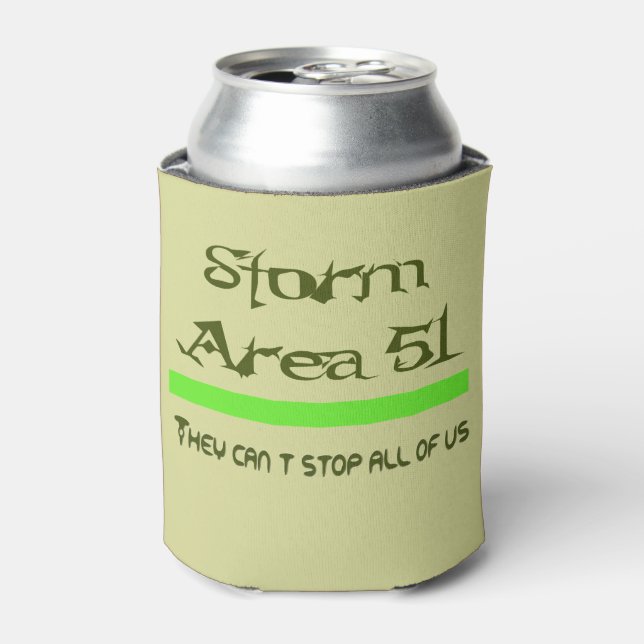 Storm Area 51 Can Cooler (Can Front)