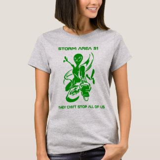 Storm Area 51 Green Alien T-Shirt