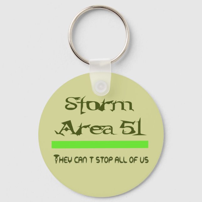 Storm Area 51 Keychain (Front)
