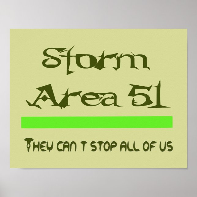 Storm Area 51 Poster (Front)