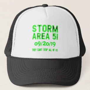 storm area 51 trucker hat