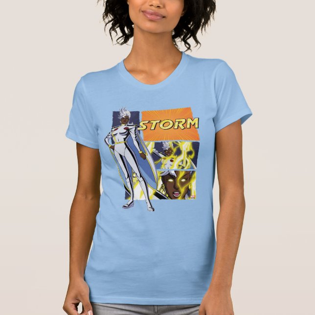 Storm Character Panel Graphic T-Shirt (Front)