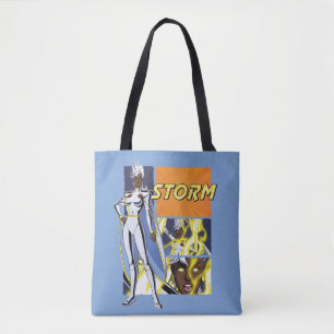 Storm Character Panel Graphic Tote Bag