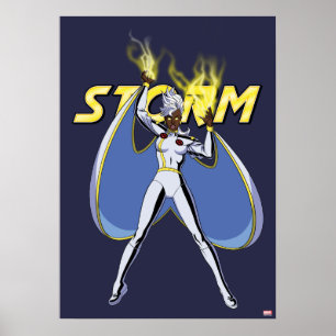 Storm Character Pose Poster