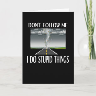 Storm Chaser Gift Hurricane Storm Tornado Chasing Card