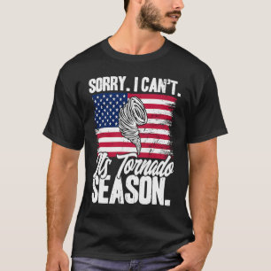 Storm Chaser Hurricane Meteorology Tornado Season T-Shirt