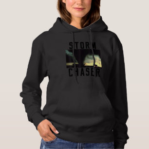 Storm Chaser Tornado Picture Weather Meteorologist Hoodie