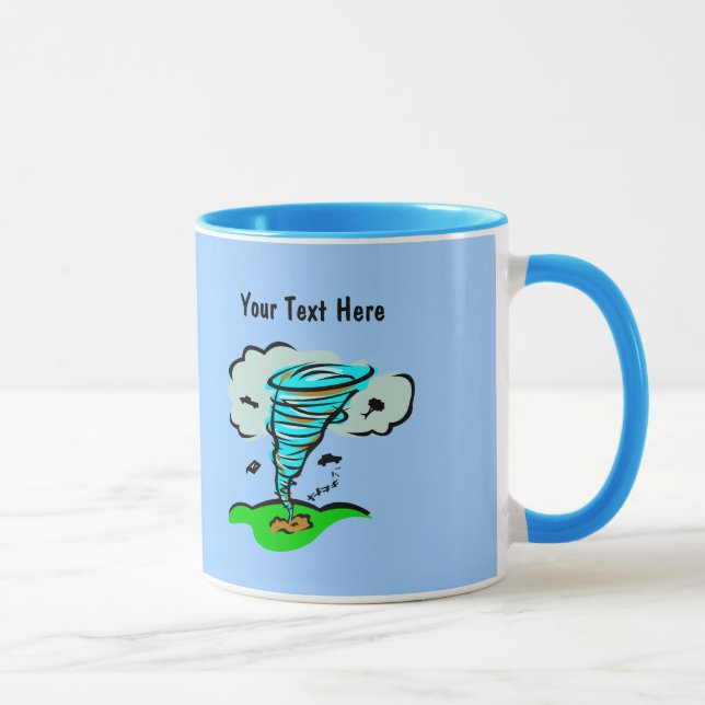 Storm Chaser Tornado Twister Weather Meteorology Mug (Right)