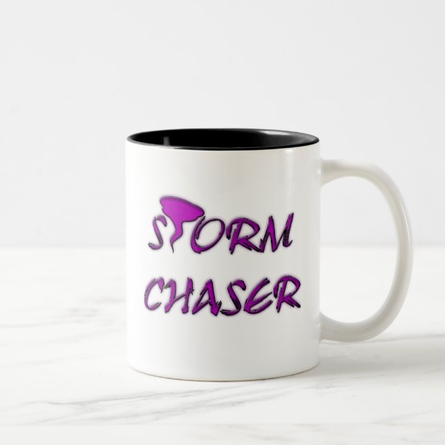 STORM CHASER Two-Tone COFFEE MUG (Right)