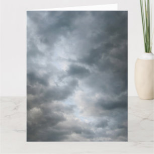 Storm Clouds Breaking Big Greeting Card