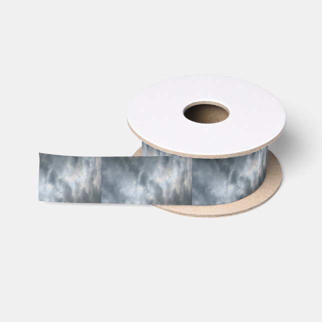 Storm Clouds Breaking Satin Ribbon (Spool)