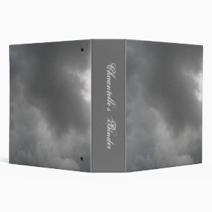 Storm Clouds Custom Binder