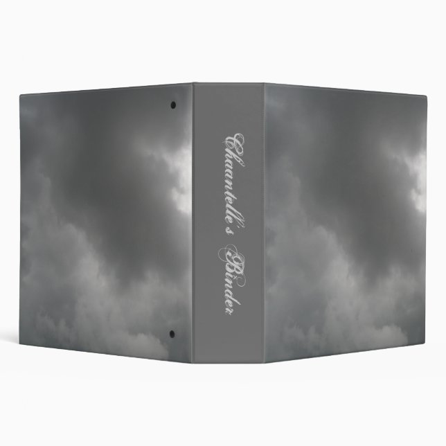 Storm Clouds Custom Binder (Background)