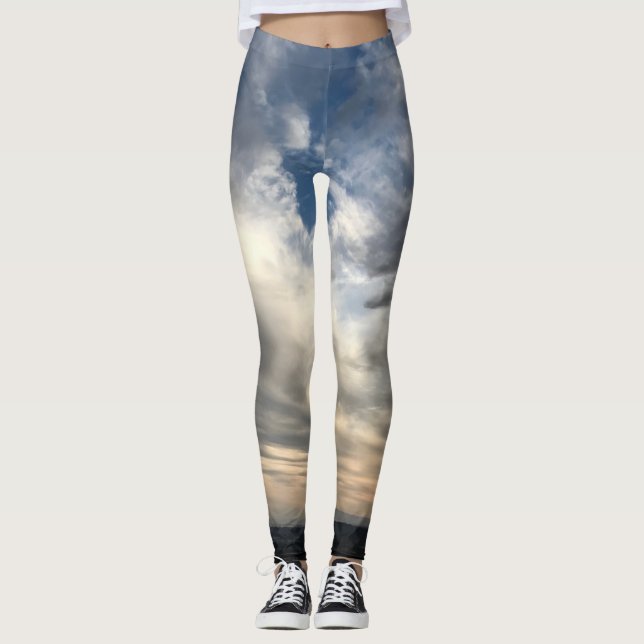 Storm Clouds Leggings (Front)