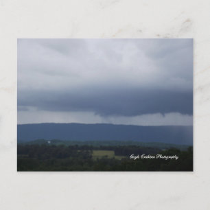 Storm clouds over Etowah, Tennessee Postcard