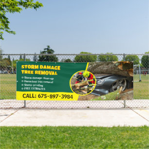 Storm Damage Clearing Services Banner