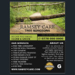 Storm Damage - Tree Surgeon - Arborist Flyer<br><div class="desc">Storm Damage - Tree Surgeon - Arborist Advertising Flyer by The Business Card Store.</div>