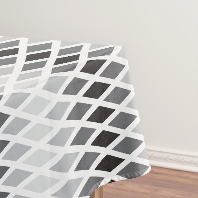 Storm Diamond Ombre Tablecloth (In Situ)