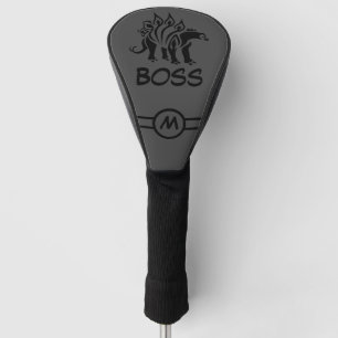 Storm Grey Stegosaurus Spiked Dinosaur Golf Head Cover