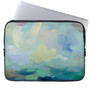 Storm I Abstract Print Silvia Vassileva Laptop Sleeve