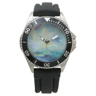 Storm I Abstract Print   Silvia Vassileva Watch