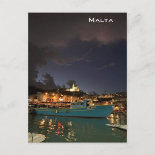 Storm in Malta Postcard