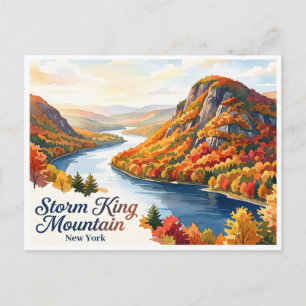 Storm King Mountain Cornwall New York Postcard