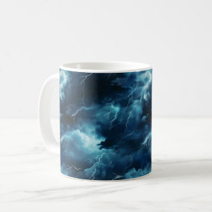 Storm Lightning Pattern Coffee Mug