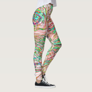 Storm of crooked tracks leggings