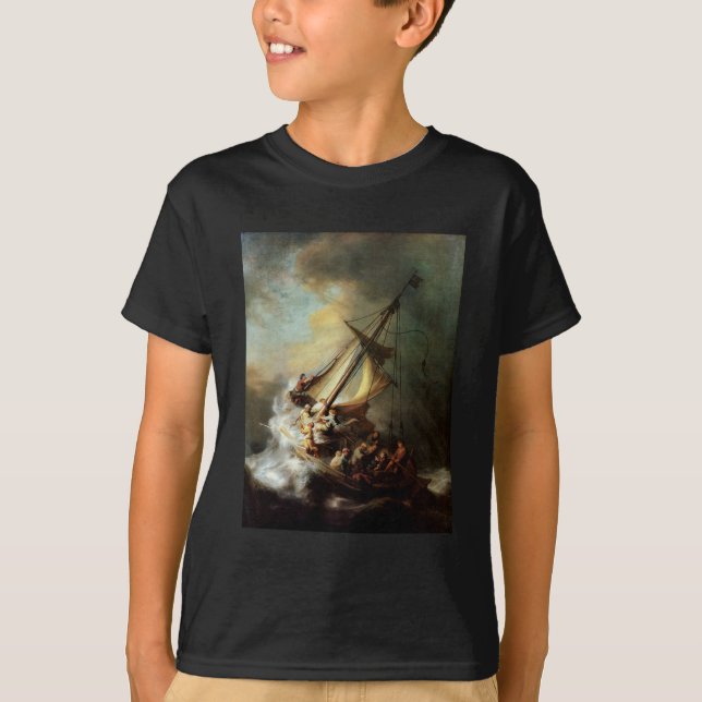 Storm on the Sea of Galilee T-Shirt (Front)