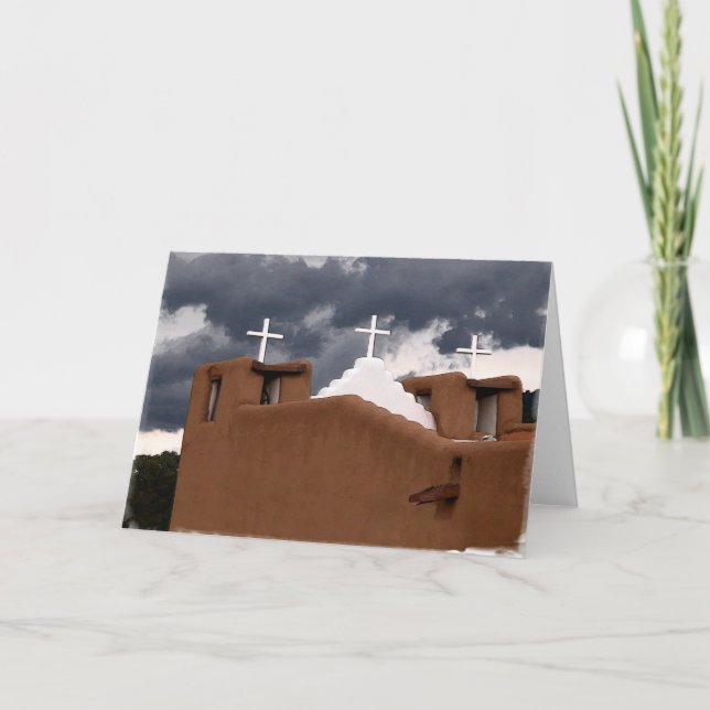 Storm over San Geronimo Holiday Card (Front)
