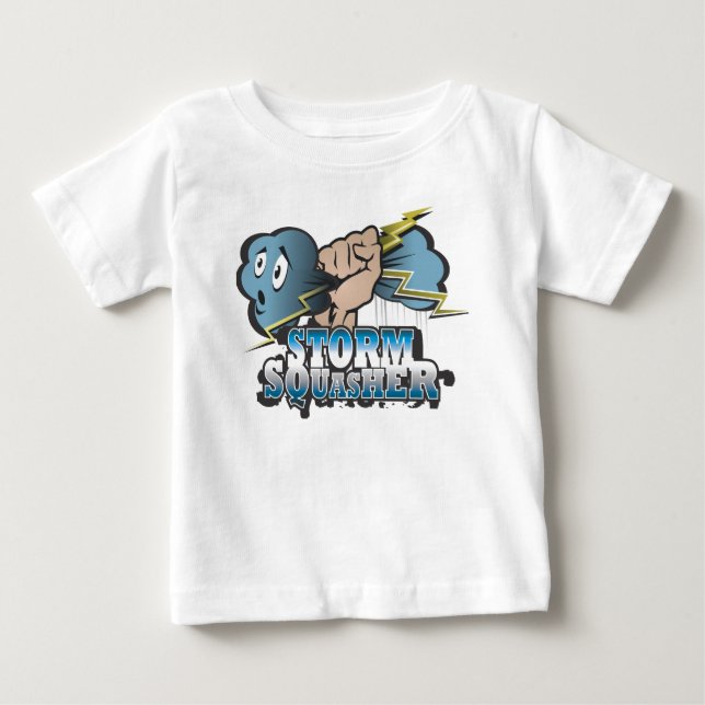 Storm Squasher Baby T-Shirt (Front)