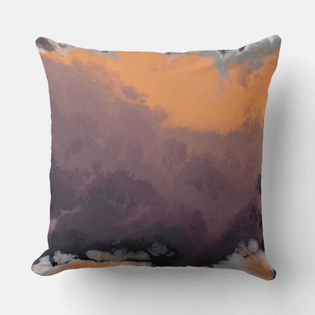 Storm Throw Pillow (Front)