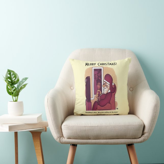 Storm Throw Pillow (Chair)
