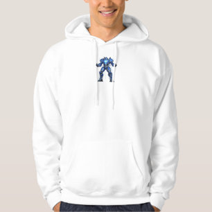 Storm Titan Mecha – Electric Power Robot Art for Hoodie