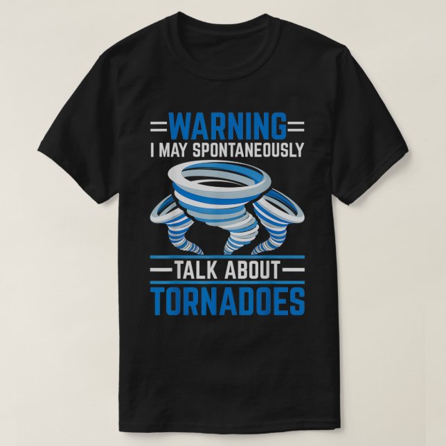 Storm Tornado Costume Apparel for Meteorologist  T-Shirt (Design Front)