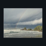 Storm Watching in Tofino British Columbia Postcard<br><div class="desc">© 2022 Socialite Designs Inc. A beautiful nature photo of the stroms that roll through Tofino, British Columbia, Canada.</div>