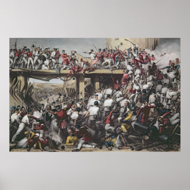 Storming of Delhi Poster (Front)