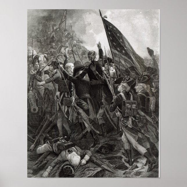 Storming of Stony Point, July 1779 Poster (Front)