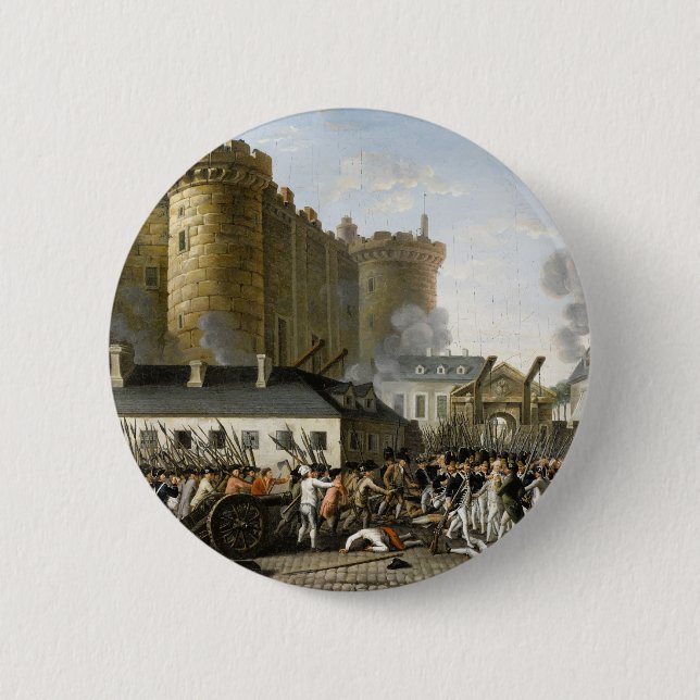 Storming of the Bastille 2 Inch Round Button (Front)