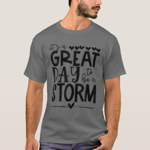 Storms Teacher School Sports Fan Team Spirit Great T-Shirt