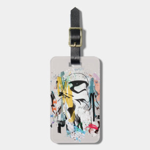 Stormtrooper Graffiti Collage Luggage Tag