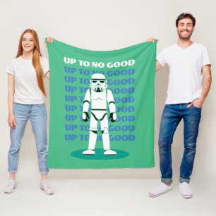 Stormtrooper Up To No Good Fleece Blanket
