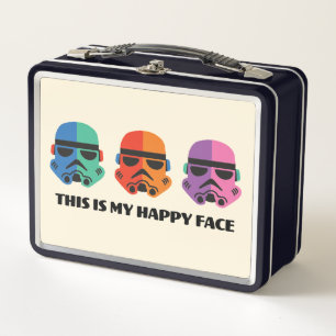 Stormtroopers   This Is My Happy Face Metal Lunch Box