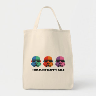 Stormtroopers   This Is My Happy Face Tote Bag